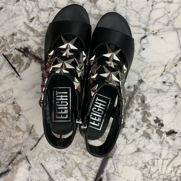 Eeight LONDON Gisele star sandals size 38 - Picture 5 of 9